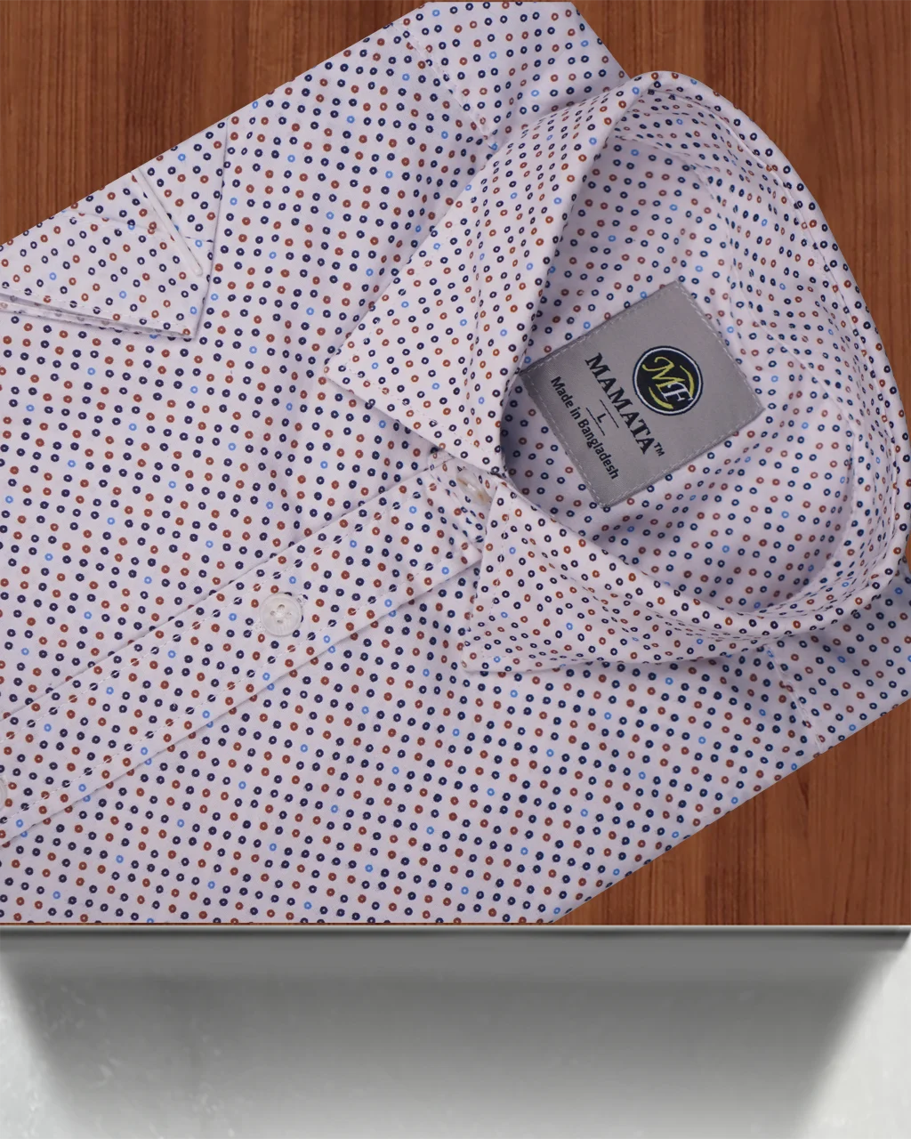 Multi-Color Dotted Short Sleeve Shirt - Image 2